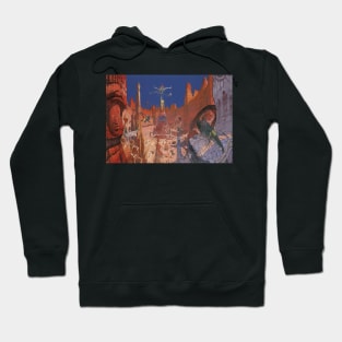 Voyage d’Hermès - Moebius - Jean Giraud Hoodie